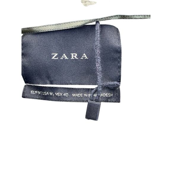 Zara Open Cardigan Hoodie Camouflage Women’s Size Medium - Picture 7 of 11